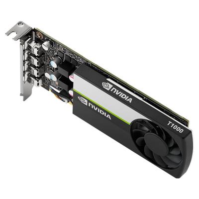 PNY QUADRO T1000 8GB / PCI-E / 8GB GDDR6 / 4x mini DP 1.4 / LowProfile