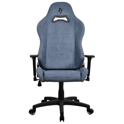 AROZZI herní židle TORRETTA Soft Fabric v2/ látkový povrch/ modrá