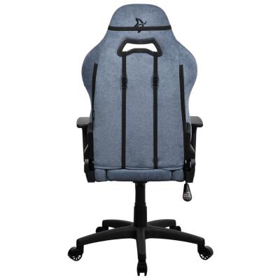 AROZZI herní židle TORRETTA Soft Fabric v2/ látkový povrch/ modrá