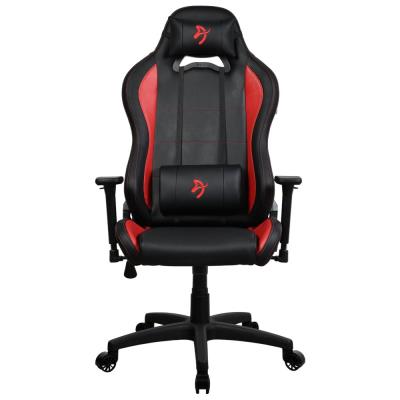 AROZZI herní židle TORRETTA Soft PU/ polyuretanový povrch/ černočervená