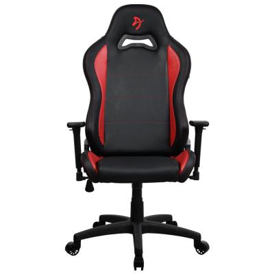 AROZZI herní židle TORRETTA Soft PU/ polyuretanový povrch/ černočervená
