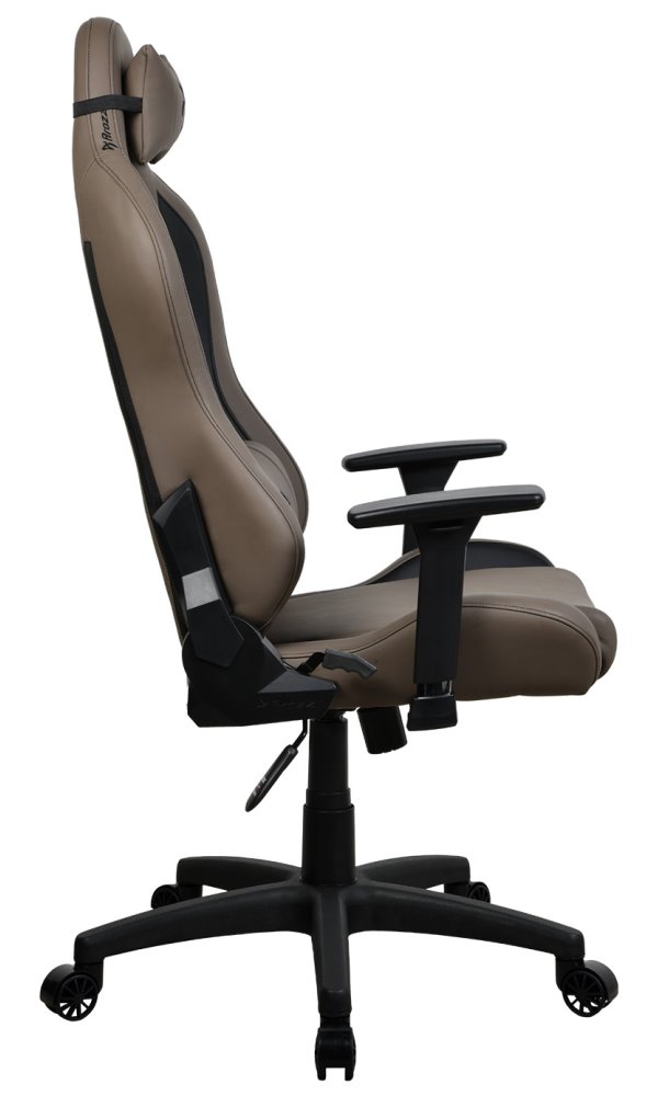 AROZZI herní židle TORRETTA Soft PU/ polyuretanový povrch/ hnědá