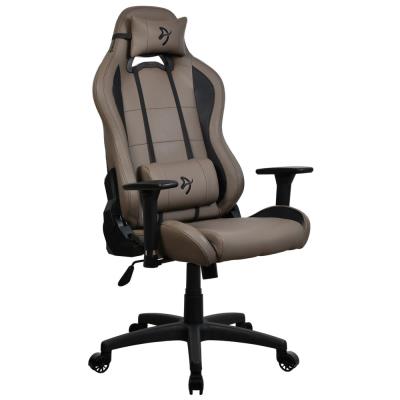 AROZZI herní židle TORRETTA Soft PU/ polyuretanový povrch/ hnědá