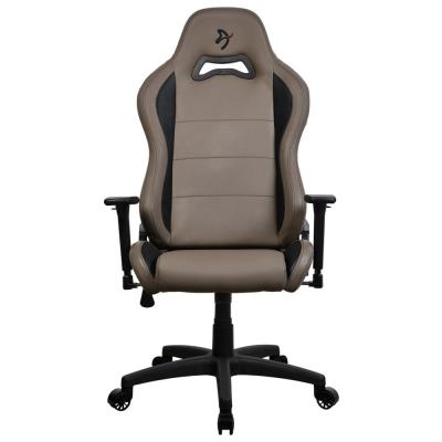AROZZI herní židle TORRETTA Soft PU/ polyuretanový povrch/ hnědá