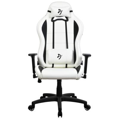 AROZZI herní židle TORRETTA Soft PU/ polyuretanový povrch/ bílá