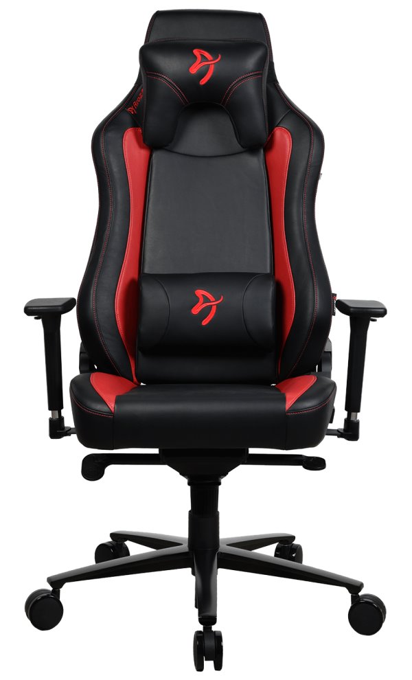 AROZZI herní židle VERNAZZA SoftPU/ povrch polyuretan/ černočervená