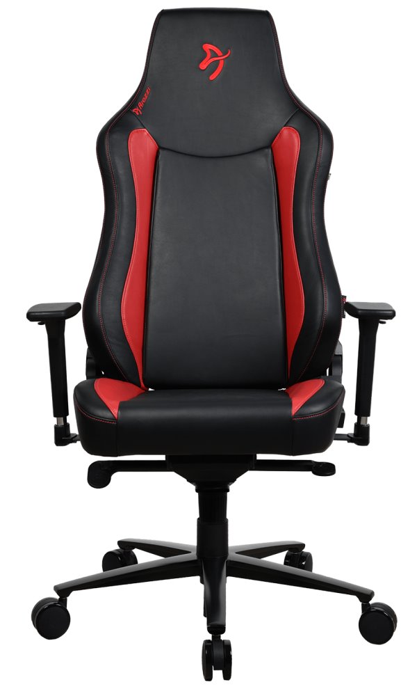 AROZZI herní židle VERNAZZA SoftPU/ povrch polyuretan/ černočervená