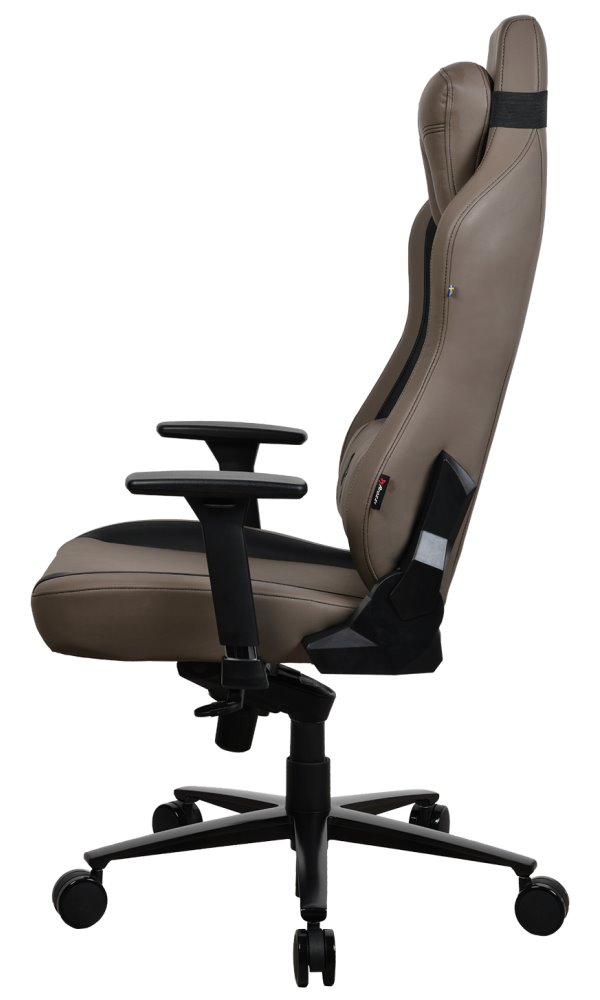 AROZZI herní židle VERNAZZA SoftPU/ povrch polyuretan/ hnědá