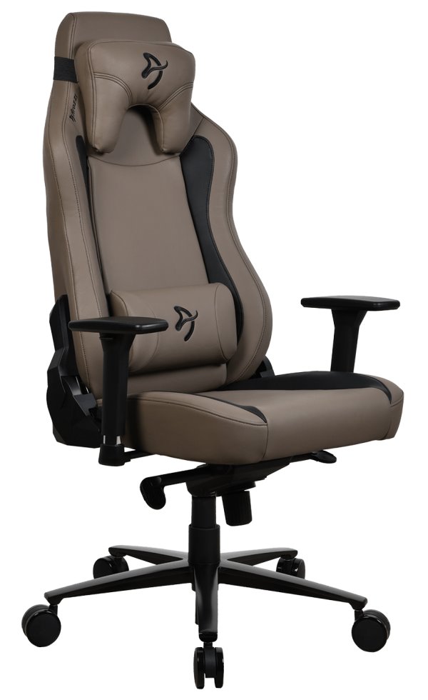 AROZZI herní židle VERNAZZA SoftPU/ povrch polyuretan/ hnědá