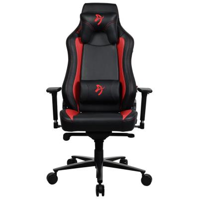 AROZZI herní židle VERNAZZA SoftPU/ povrch polyuretan/ černočervená