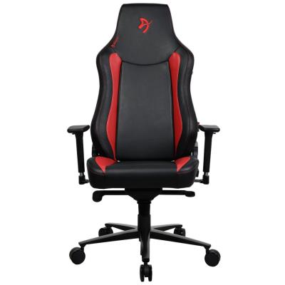AROZZI herní židle VERNAZZA SoftPU/ povrch polyuretan/ černočervená