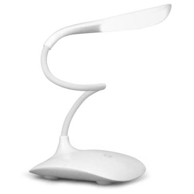 Colorway stolní LED lampa / CW-DL06FPB-W/ Integrovaná baterie / Bílá