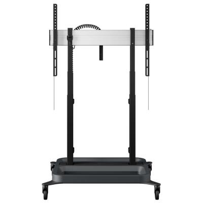 Vogels RISE Elektrický pojízdný TV lift, standardní kolečka, rychlost 50 mm/s černý