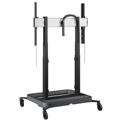 Vogels RISE Elektrický pojízdný TV lift, standardní kolečka, rychlost 50 mm/s černý