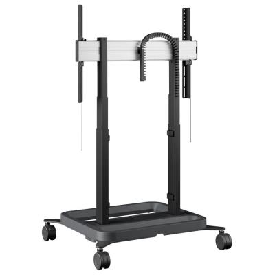 Vogels RISE Elektrický pojízdný TV lift, prémiová kolečka, rychlost 80 mm/s černý