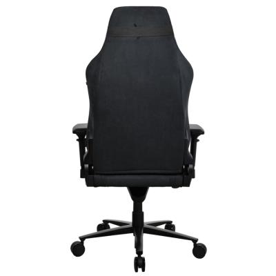 AROZZI herní židle VERNAZZA XL Supersoft Pure Black/ látkový povrch/ černá