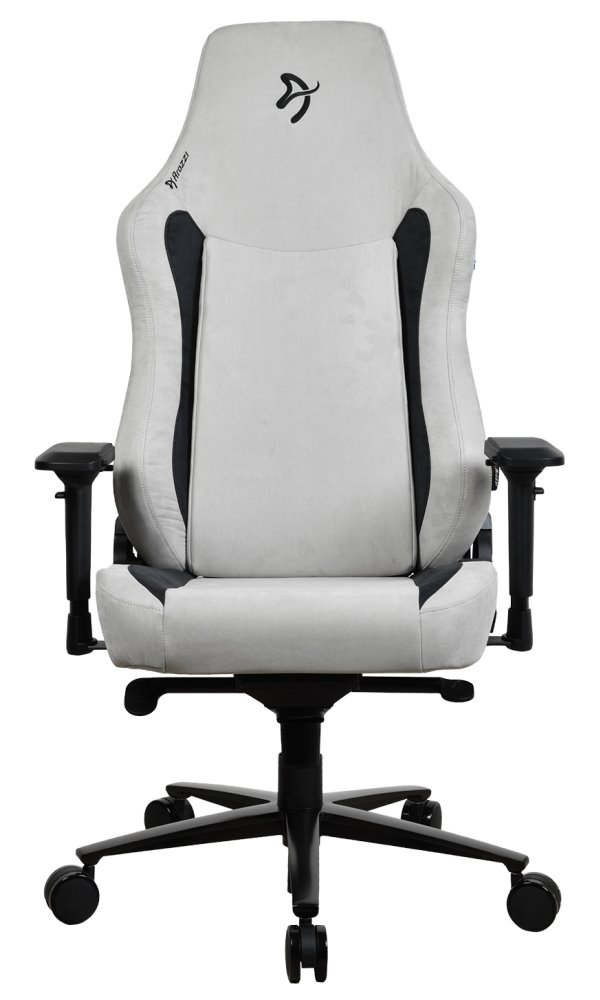 AROZZI herní židle VERNAZZA XL Supersoft Light Grey/ látkový povrch/ světle šedá