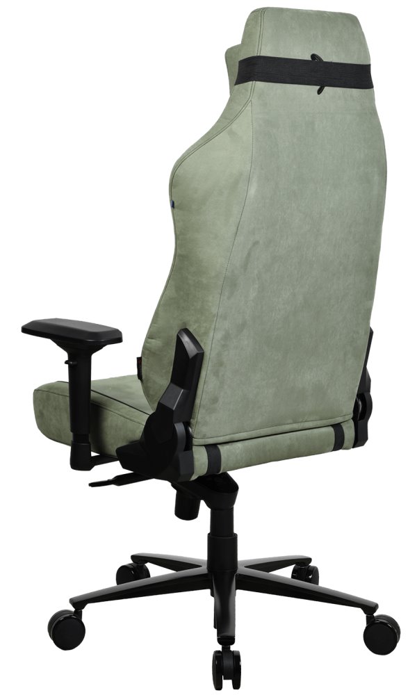 AROZZI herní židle VERNAZZA XL Supersoft Forest/ látkový povrch/ lesní zelená