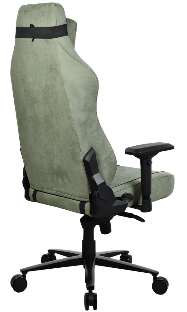 AROZZI herní židle VERNAZZA XL Supersoft Forest/ látkový povrch/ lesní zelená