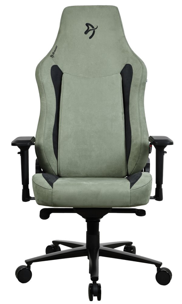 AROZZI herní židle VERNAZZA XL Supersoft Forest/ látkový povrch/ lesní zelená