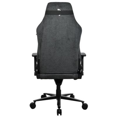 AROZZI herní židle VERNAZZA XL SoftFabric Dark Grey/ látkový povrch/ tmavě šedá