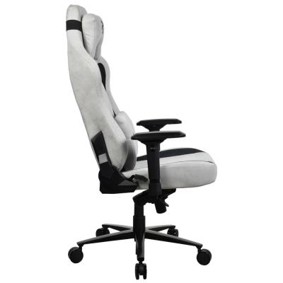 AROZZI herní židle VERNAZZA XL Supersoft Light Grey/ látkový povrch/ světle šedá