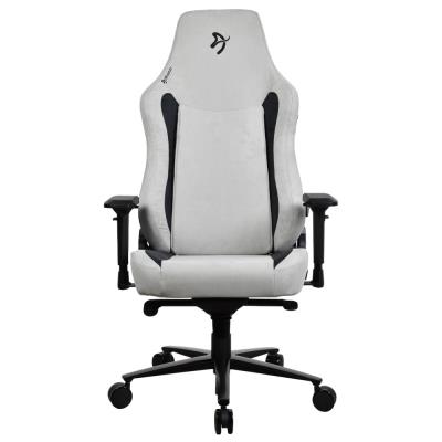 AROZZI herní židle VERNAZZA XL Supersoft Light Grey/ látkový povrch/ světle šedá