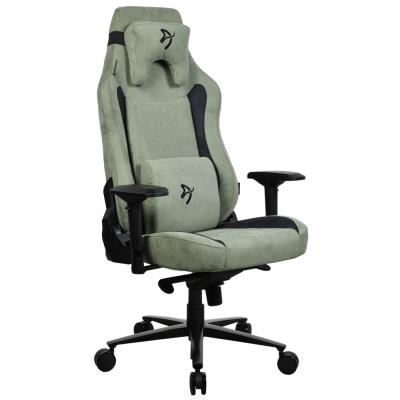 AROZZI herní židle VERNAZZA XL Supersoft Forest/ látkový povrch/ lesní zelená