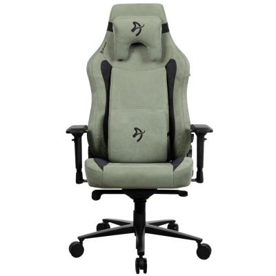 AROZZI herní židle VERNAZZA XL Supersoft Forest/ látkový povrch/ lesní zelená