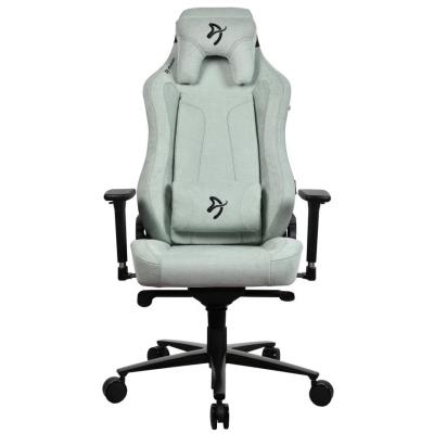 AROZZI herní židle VERNAZZA Soft Fabric Pearl Green/ povrch Elastron/ perlově zelená