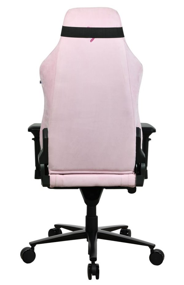 AROZZI herní židle VERNAZZA Supersoft Fabric Pink/ látkový povrch/ růžová