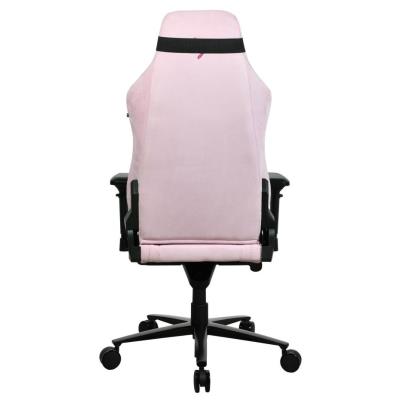 AROZZI herní židle VERNAZZA Supersoft Fabric Pink/ látkový povrch/ růžová