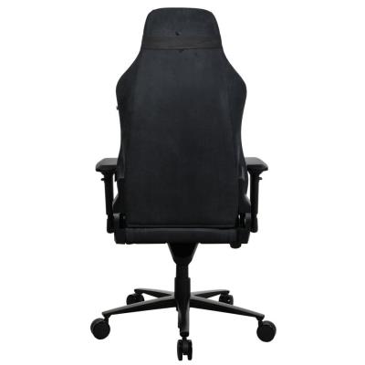 AROZZI herní židle VERNAZZA Supersoft Pure Black/ látkový povrch/ černá
