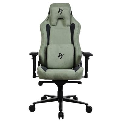 AROZZI herní židle VERNAZZA Supersoft Forest/ látkový povrch/ lesní zelená