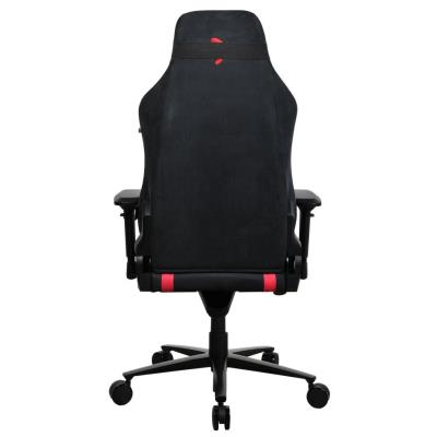 AROZZI herní židle VERNAZZA Supersoft Red/ látkový povrch/ černočervená