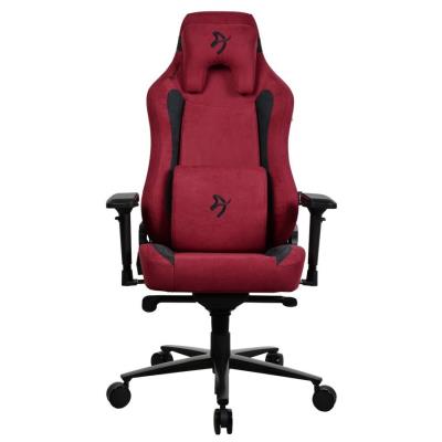 AROZZI herní židle VERNAZZA Supersoft Bordeaux/ látkový povrch/ vínová
