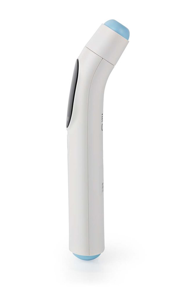 NEDIS chytrý infračervený teploměr/ LED displej/ čelo / ucho/ bílý