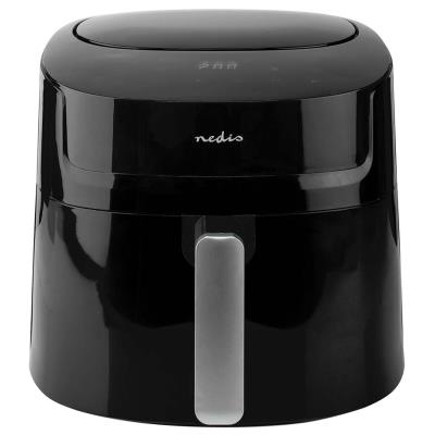 NEDIS multifunkční horkovzdušná fritéza/ objem 7,2 L/ 240 min. časovač/ 8 přednastavených programů/ výkon 1800 W/ černá