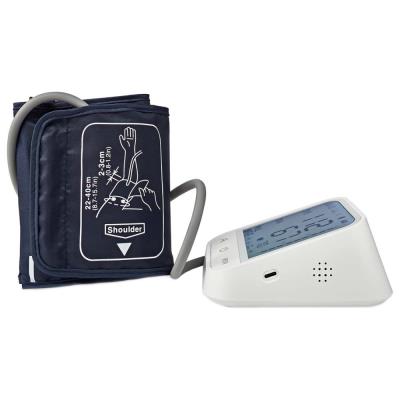 NEDIS chytrý tlakoměr/ Rameno/ Bluetooth/ LCD displej/ detekce nepravidelného srdečního tepu/ detekce nošení manžety/ in