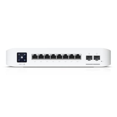 Ubiquiti UniFi Switch Pro 8 PoE - 8x GbE, 2x SFP+, 6x PoE+, 2x PoE++ (PoE budget 120W)