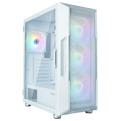 Zalman skříň I3 Neo / middle tower / ATX / 4x120 RGB / 2xUSB 3.0 / 1xUSB 2.0 / prosklená bočnice / bílá