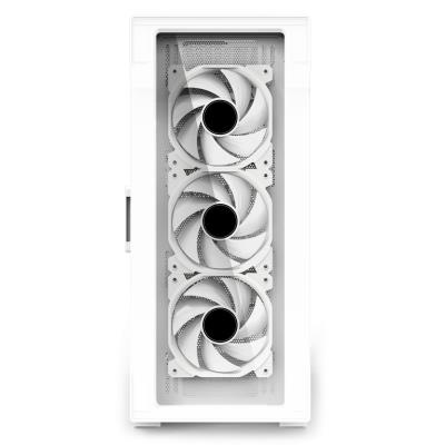 Zalman skříň I3 Neo / middle tower / ATX / 4x120 ARGB fan / 2xUSB 3.0 / 1xUSB 2.0 / skl. přední panel i bočnice / bílá