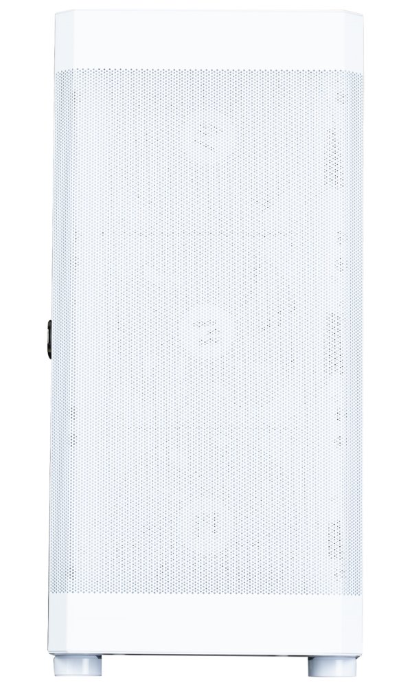 Zalman skříň i4 TG / Middle Tower / 4x 140 mm RBG LED fan / 2x USB 3.0 / 1x USB 2.0 / mesh panel / tvrzené sklo / bílá