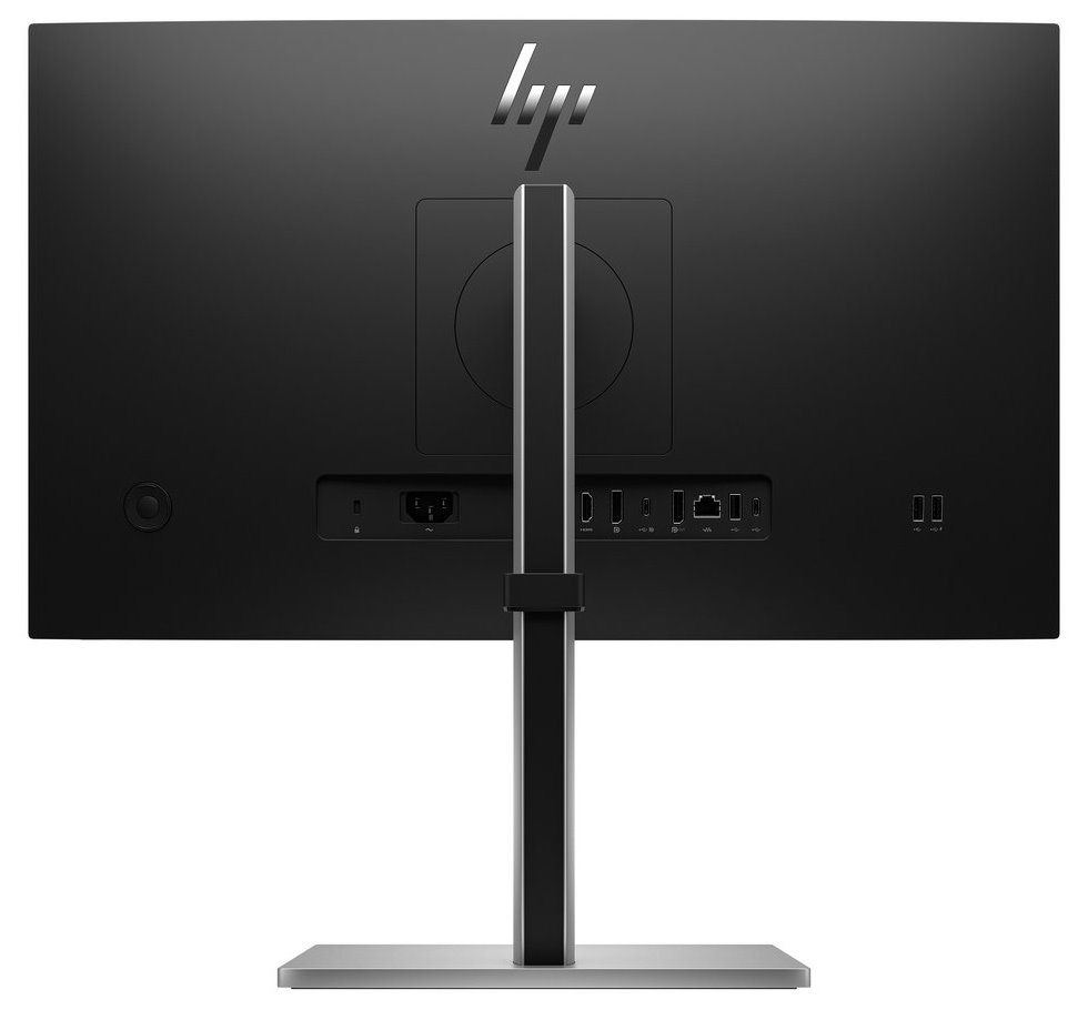 HP E24u G5/ 23,8"/ 1920x1080/ IPS/ 5ms/ 250 cd/m2/ HDMI/ DP/ USB/ LAN/ VESA/ PIVOT/ černo-stříbrný