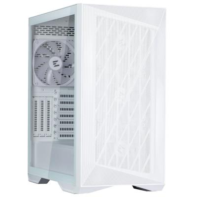 Zalman skříň Z9 Iceberg white / Middle tower / ATX / 4x140mm fan ARGB / temperované sklo / bílá