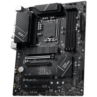 OPRAVENÉ - MSI PRO B760-P WIFI DDR4 / Intel B760 / LGA1700 / 4x DDR4 / 2x M.2 / HDMI / DP / USB-C / WiFi / ATX 