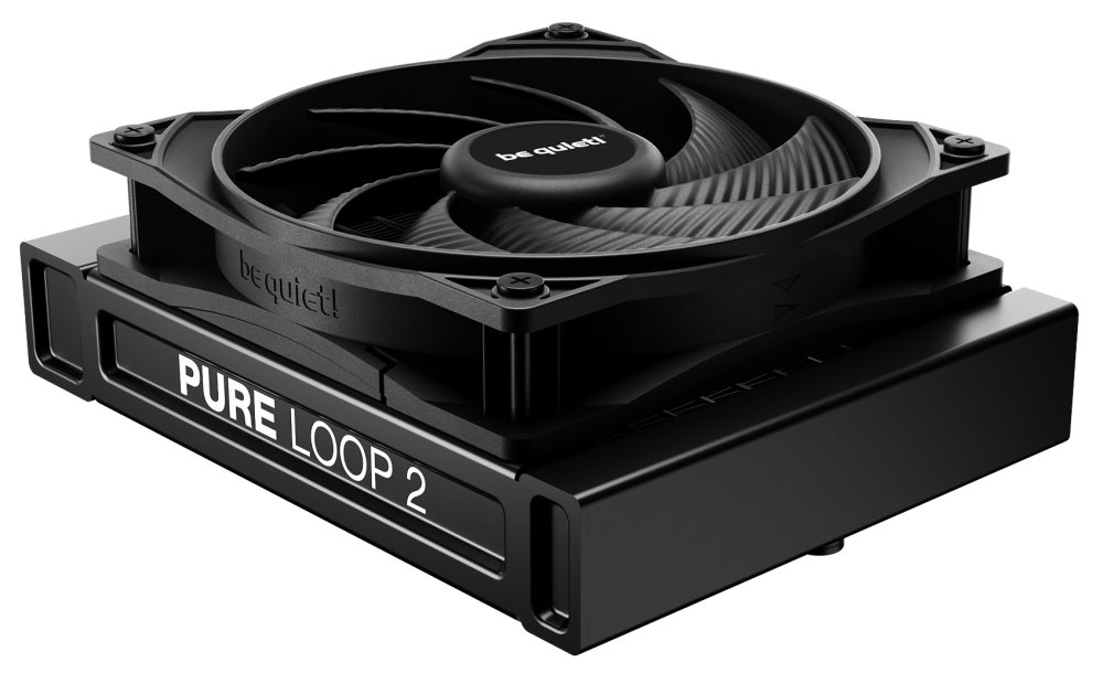 Be quiet! Pure Loop 2 vodní chlaidč CPU ARGB 120mm / 1x120mm / Intel 1700 / 1200 / 1150 / 1151 / 1155 / AMD AM4 / AM5