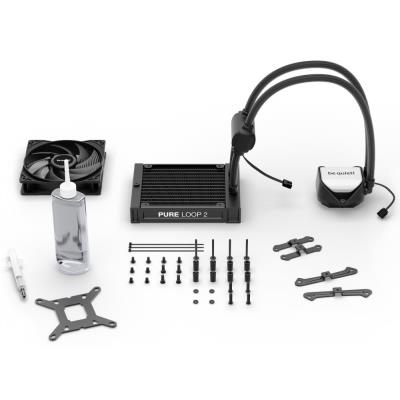 Be quiet! Pure Loop 2 vodní chlaidč CPU ARGB 120mm / 1x120mm / Intel 1700 / 1200 / 1150 / 1151 / 1155 / AMD AM4 / AM5