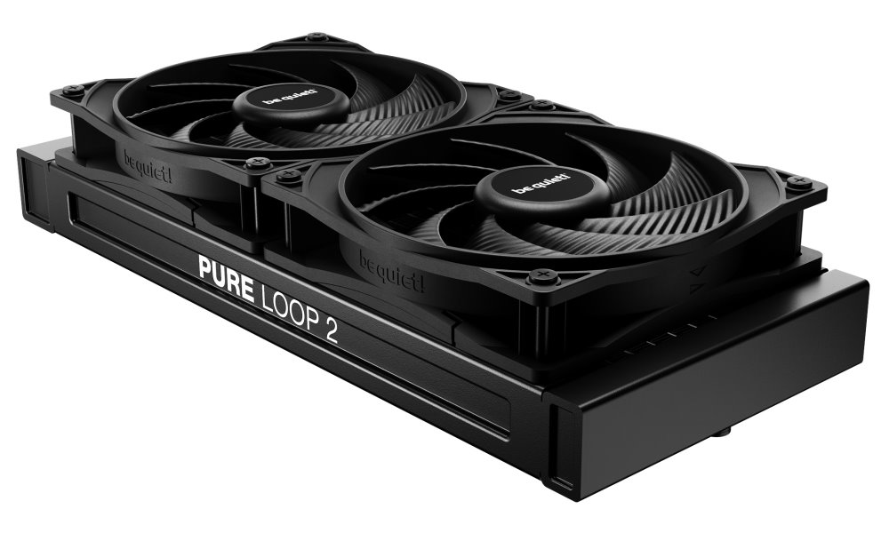 Be quiet! Pure Loop 2 vodní chladič CPU ARGB 240mm / 2x120mm / Intel 1700 / 1200 / 1150 / 1151 / 1155 / AMD AM4 / AM5