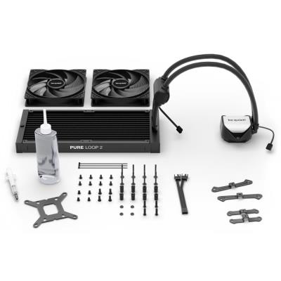 Be quiet! Pure Loop 2 vodní chladič CPU ARGB 280mm / 2x140mm / Intel 1700 / 1200 / 1150 / 1151 / 1155 / AMD AM4 / AM5